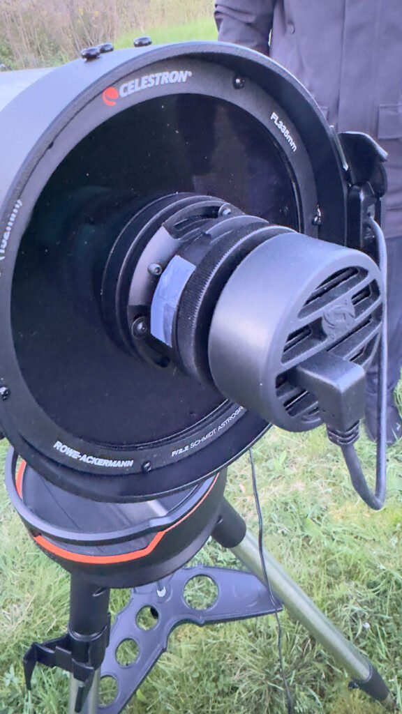 Celestron Origin Optik von vorne