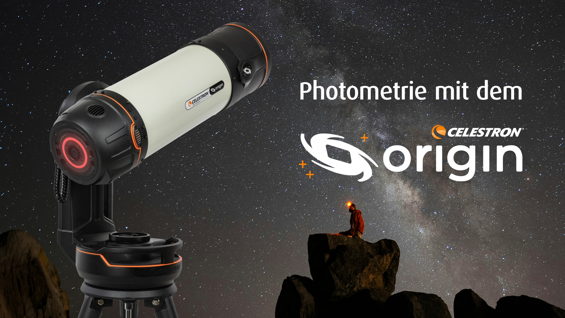 Das Celestron Origin im Einsatz für die Wissenschaft