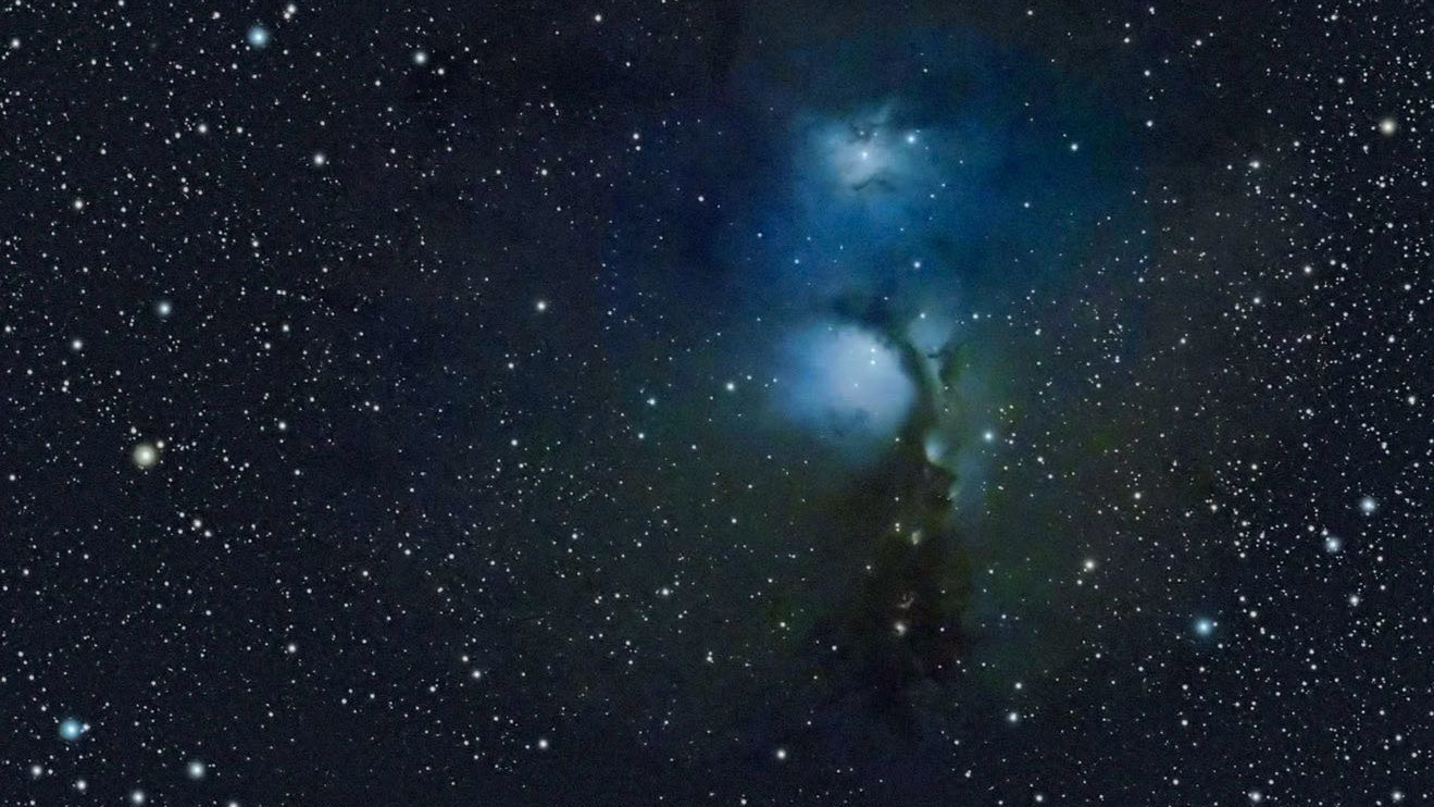 La nébuleuse par réflexion M 78 dans la constellation d’Orion. Horst Ziegler / CCD Guide