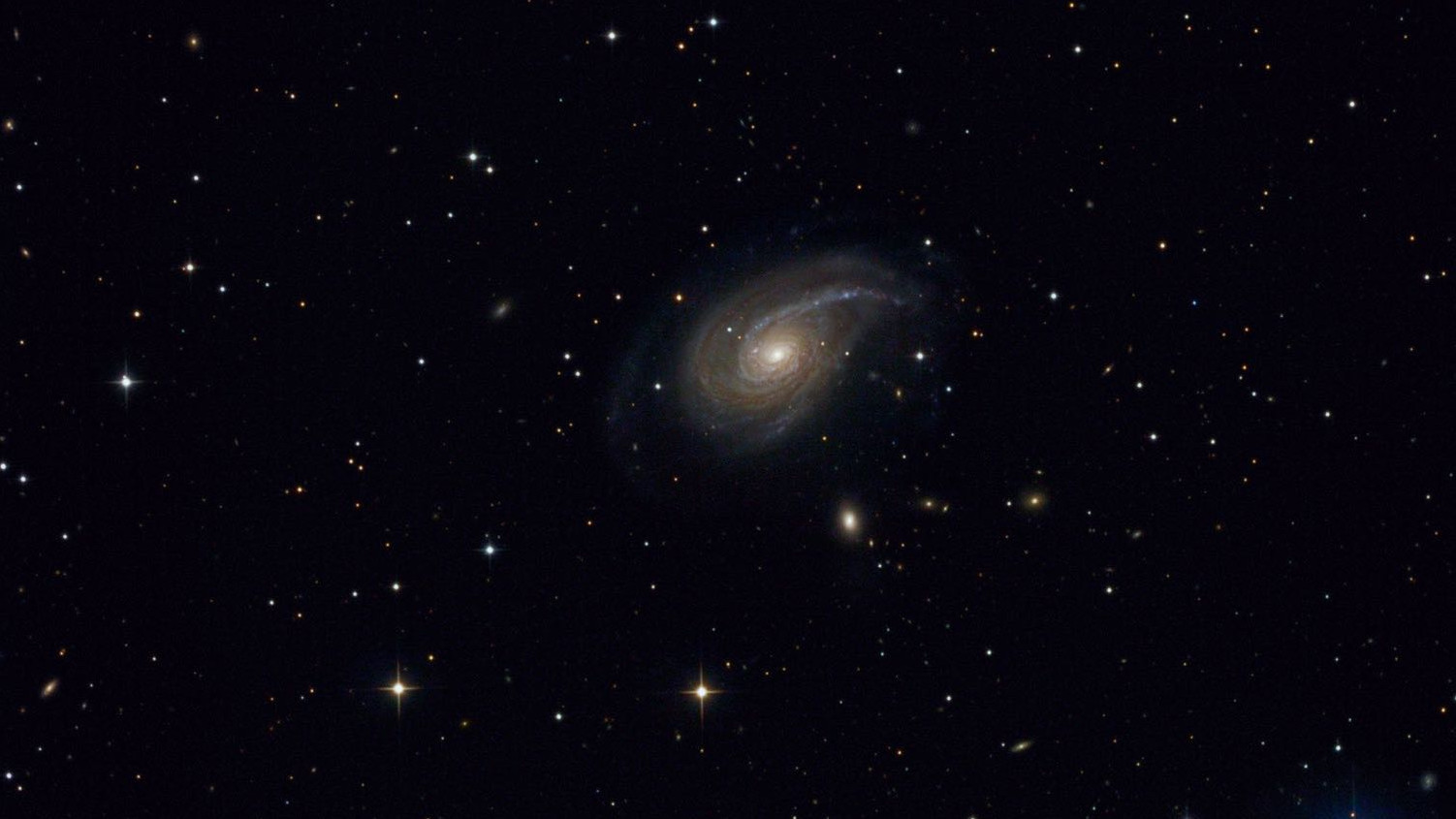 Les galaxies NGC 772 et NGC 770 dans la constellation du Bélier. Michael Breite, Stefan Heutz et Wolfgang Ries