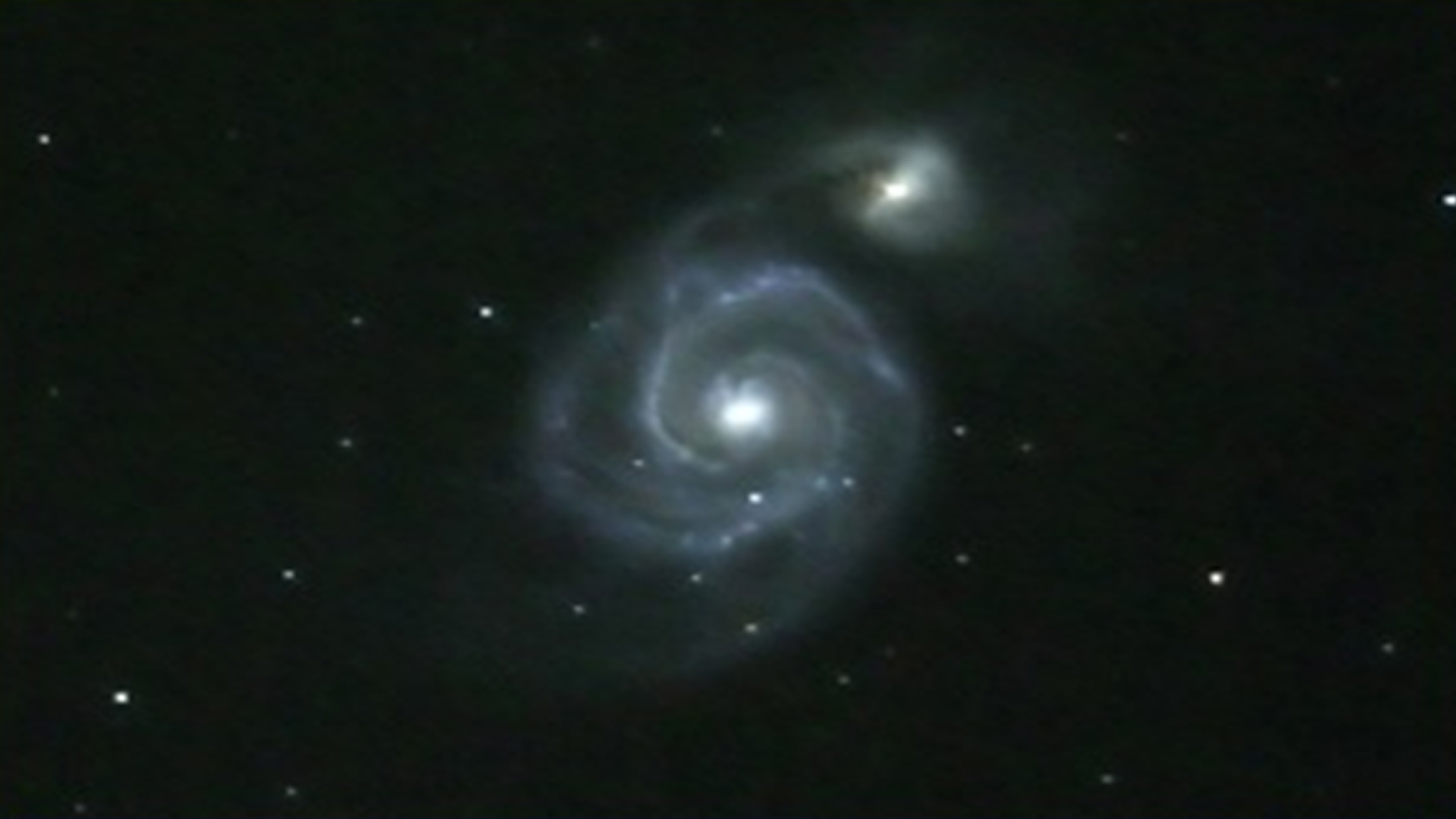 La galaxie du Tourbillon ou Whirlpool (photo de Tobias Dietrich, observatoire Singen e.V.)