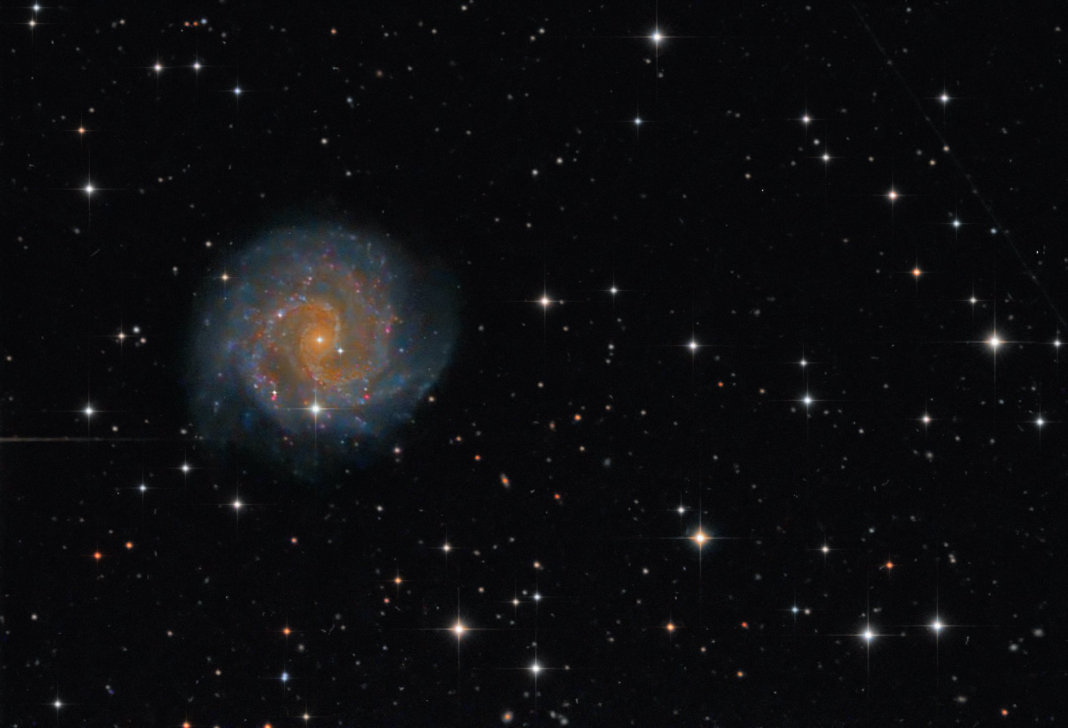 NGC 3184, photo : Carlos Malagón