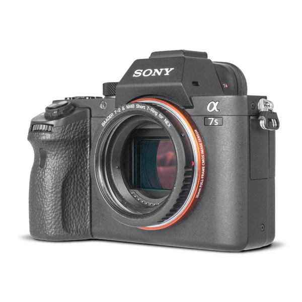 Adaptateur appareil-photo Baader Bague T-pour baïonnette Sony E/NEX avec  filetage D52/M48 et