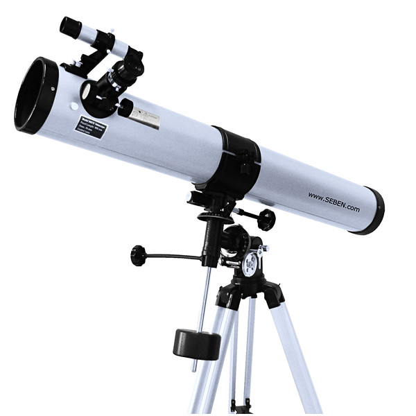 Seben Télescope 76/900 EQ2 - télescope avec trépied