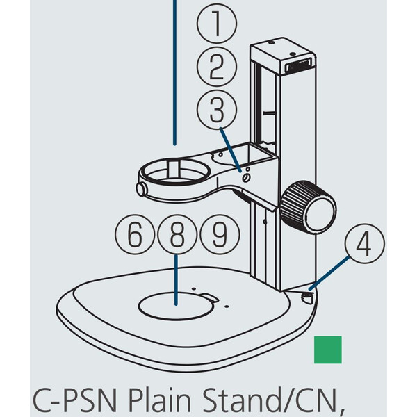Statif à bras fixe Nikon C-PSN, Plain Stand