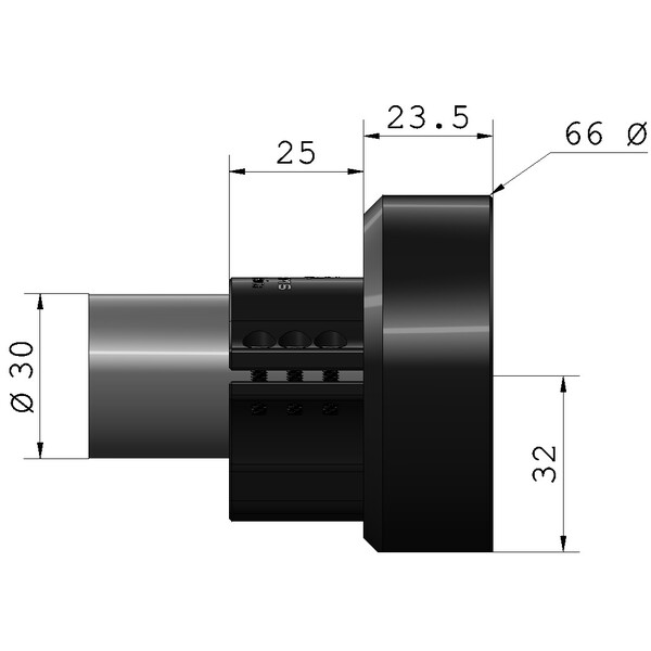 EP Arms Objektivadapter RotoClip ZFHL 30mm Swarovski SR-Rail