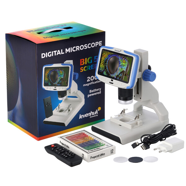 Levenhuk Mikroskop Rainbow DM500 2MP 1/2.9" 2.8µm LCD CMOS Color Digital