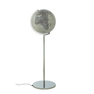 Globe sur pied TROIKA Sojus Silver 43cm