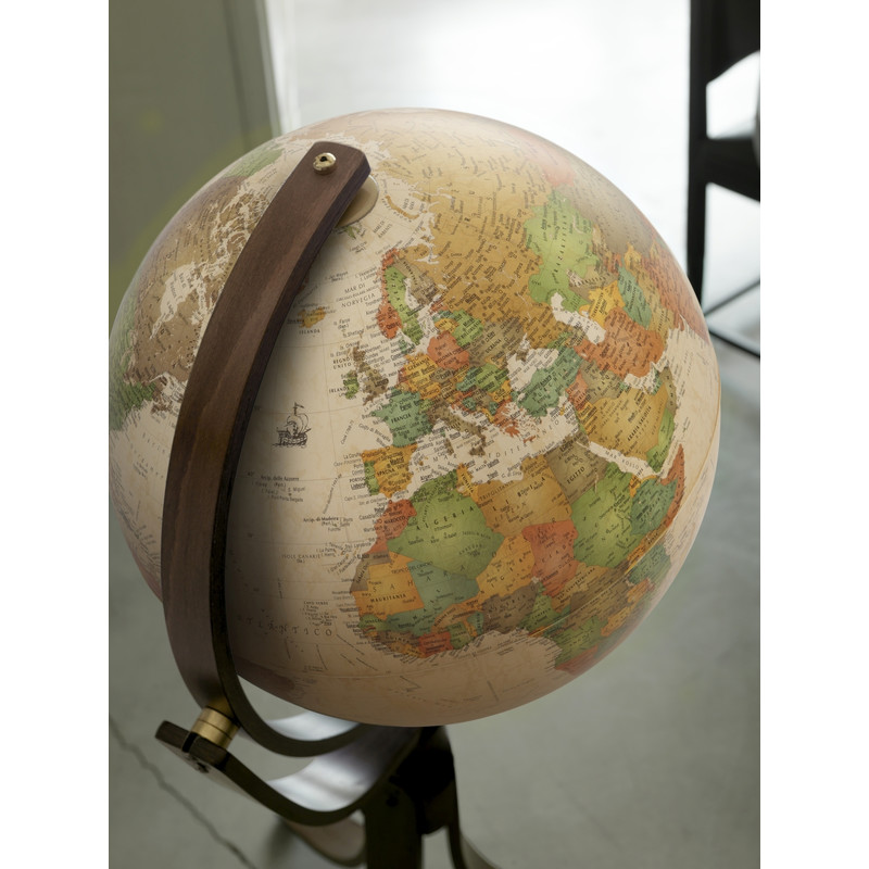 Globe sur pied Räthgloben PAL 50 60, design antique