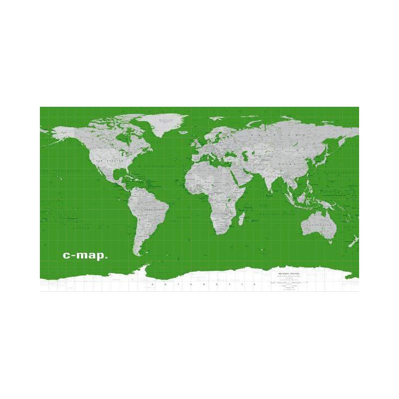 Mappemonde Columbus C-Map carte mondiale '' green ''