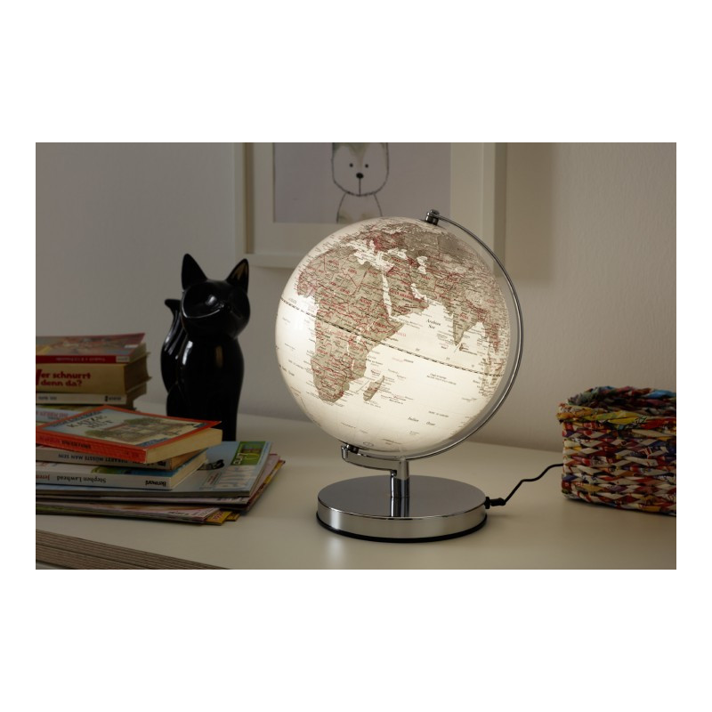 Globe TROIKA Terra Silver Light 25cm