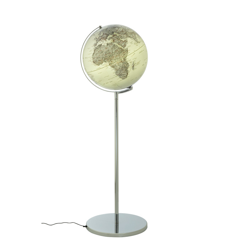 Globe sur pied TROIKA Sojus Silver 43cm