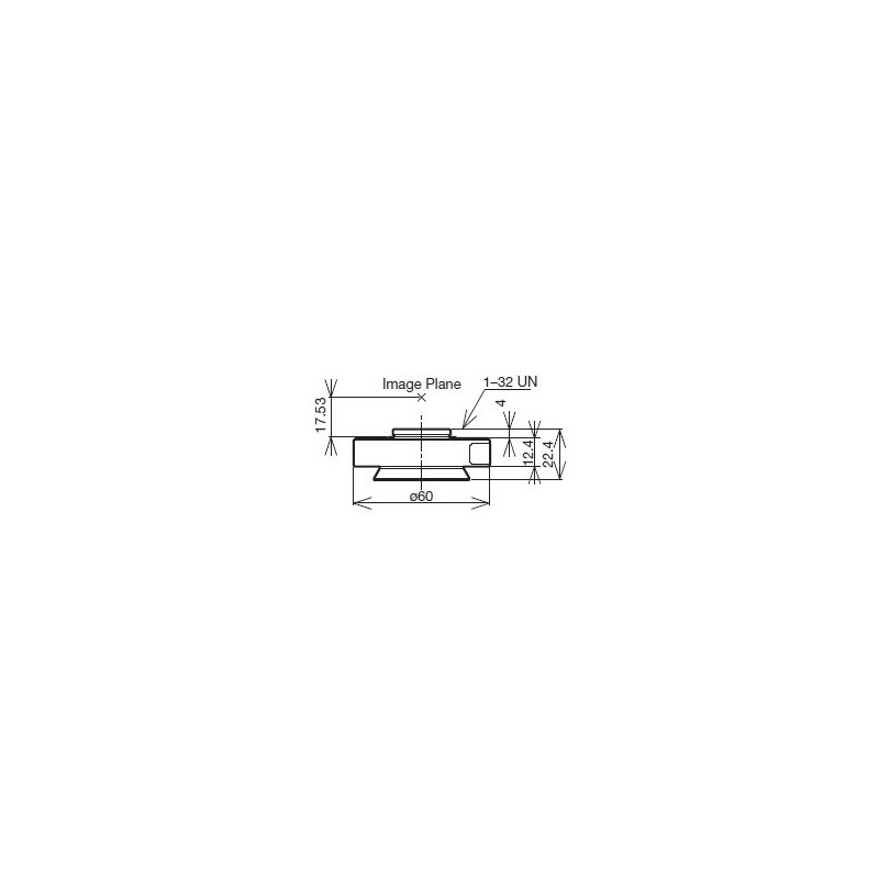 Evident Olympus Adaptateur Olympus U-TV0.35XC-2-7 monture C