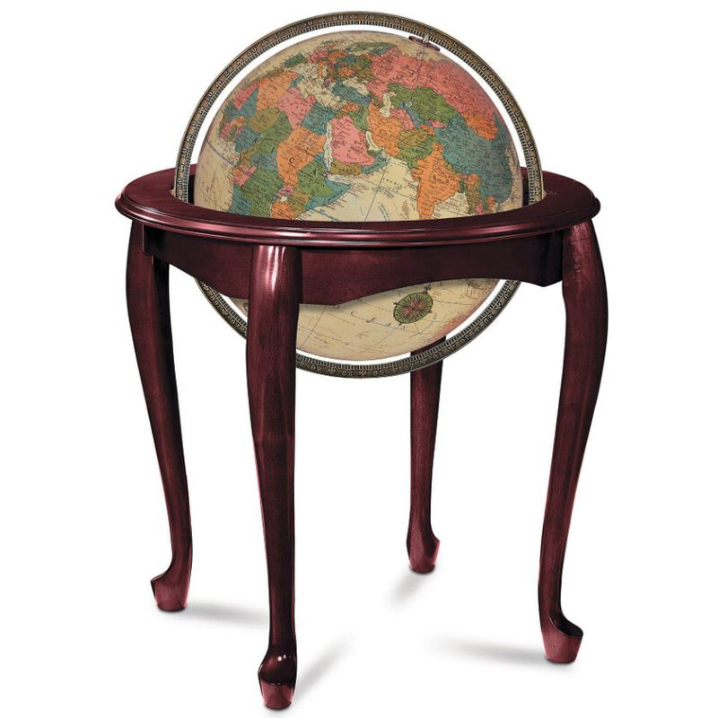 Globe sur pied Replogle Queen Anne 40cm