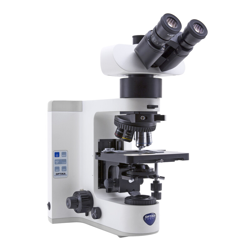 Microscope Optika B-1000BF, fond clair (sans objectif), trinoculaire