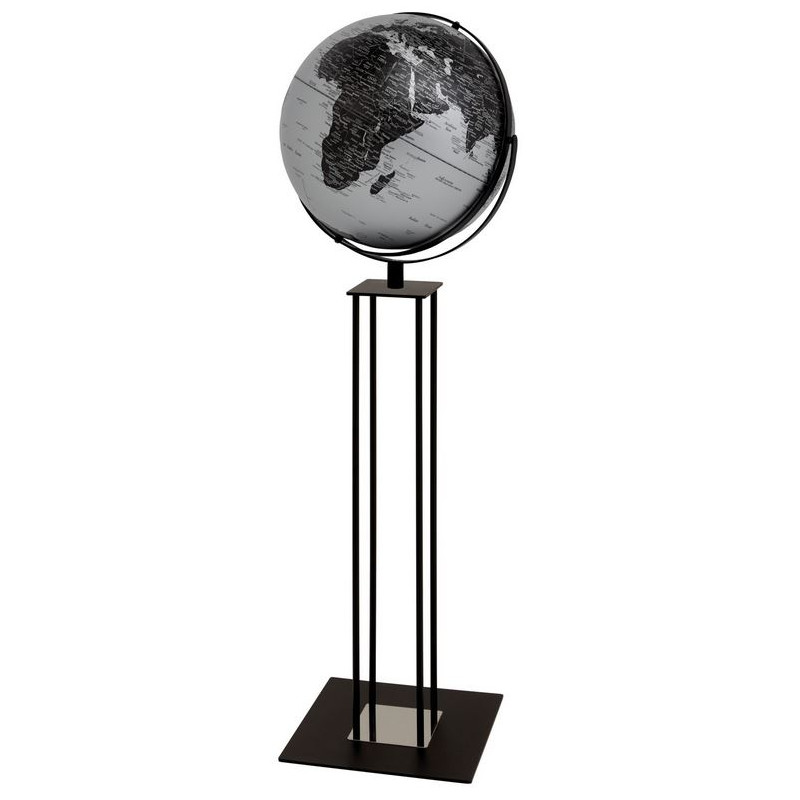 Globe sur pied TROIKA Worldtrophy Matt Silver 42,5cm