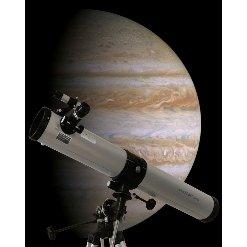 Seben Télescope 76/900 EQ2 - télescope avec trépied