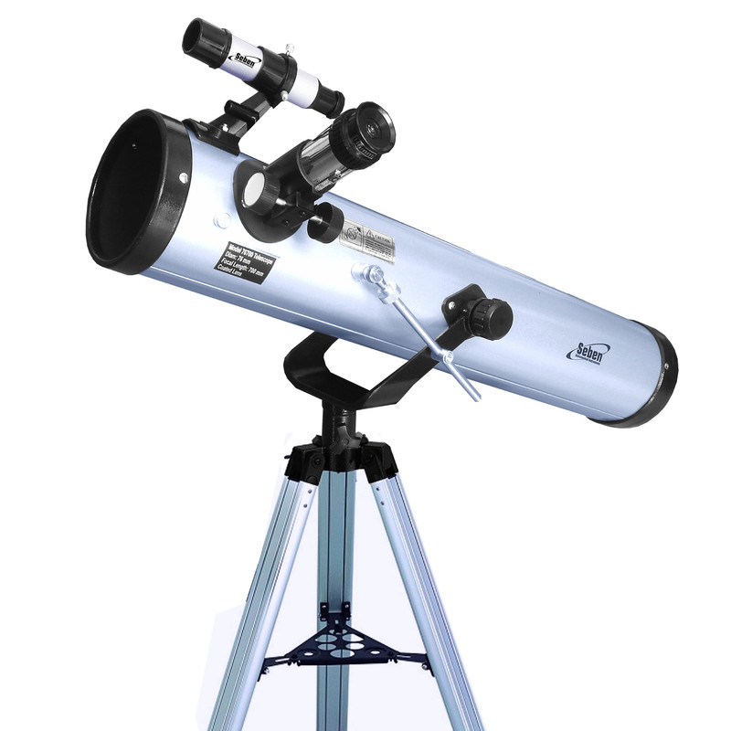 Seben 76/700 Télescope Réflecteur Astronomie Lunette Astronomique