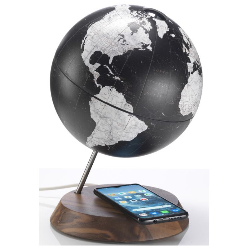 Globe Zoffoli living Bridge Black 22cm Qi