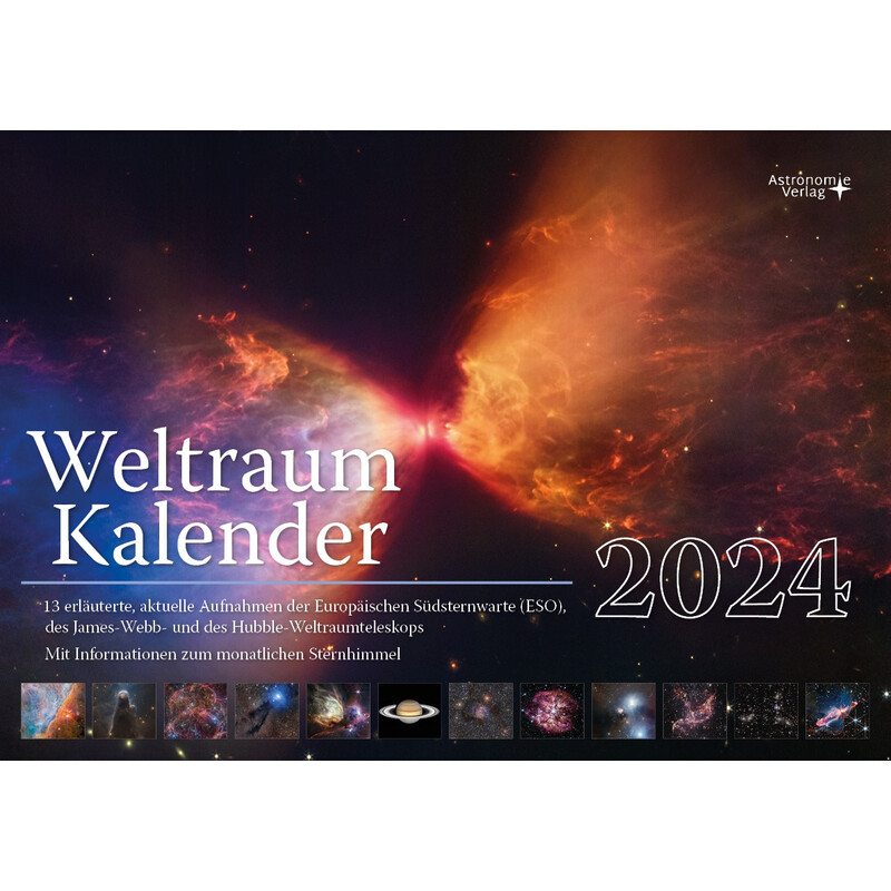 Calendrier Astronomie-Verlag Weltraum-Kalender 2024