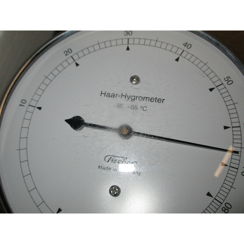 Fischer Wetterstation Haar-Hygrometer Edelstahl (gebraucht)