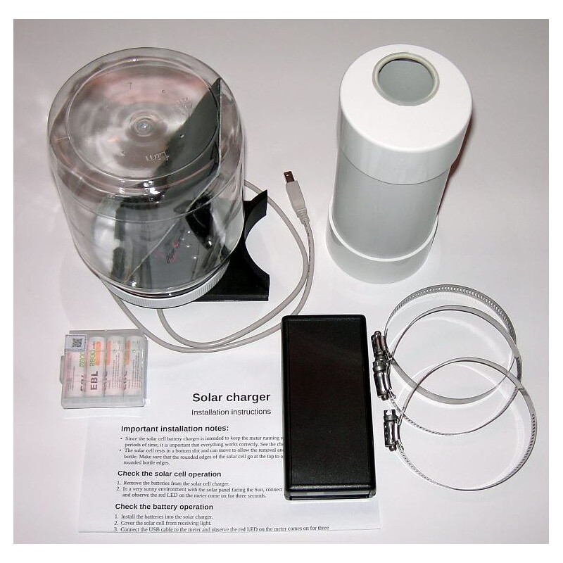 Unihedron Fotometer Solar DL Kit (Normale Gebrauchsspuren)