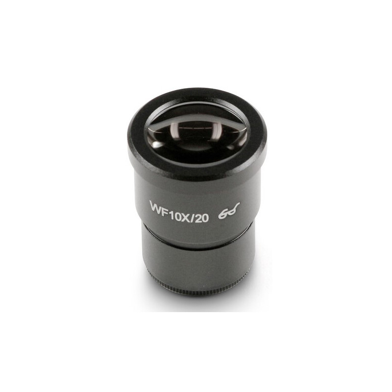 Kern Okular Ø 30 mm, OZB-A4635, HWF 10x/Ø20mm, mit Skala 0,1mm, High-Eye-Point, Anti-Fungus