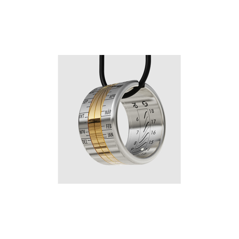 Cadran solaire Helios Solar Ring I Gold