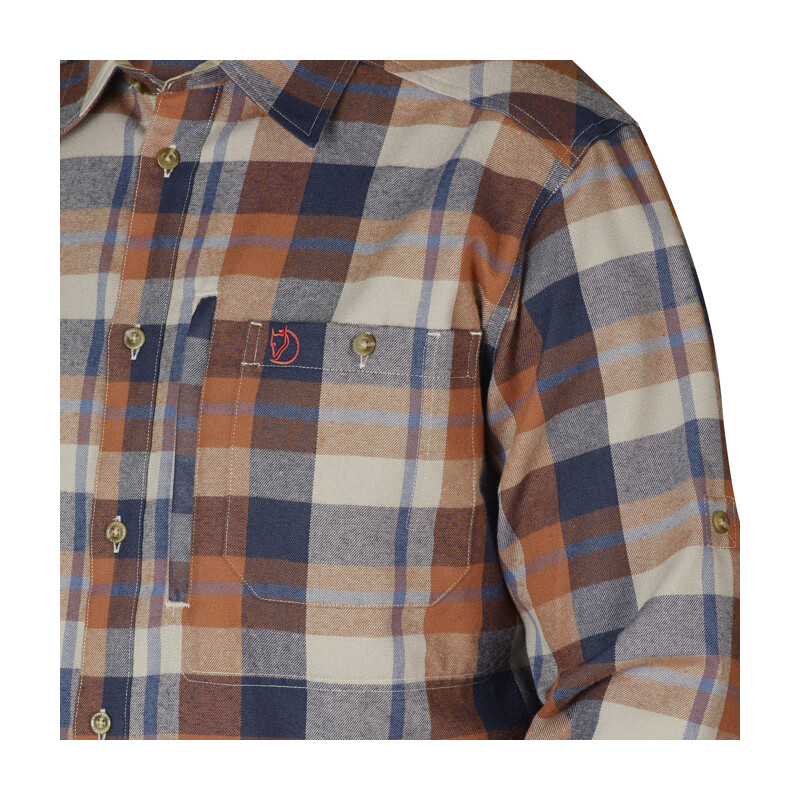 Fjällräven Fjällglim Shirt M, 215 Autumn Leaf, Gr. S