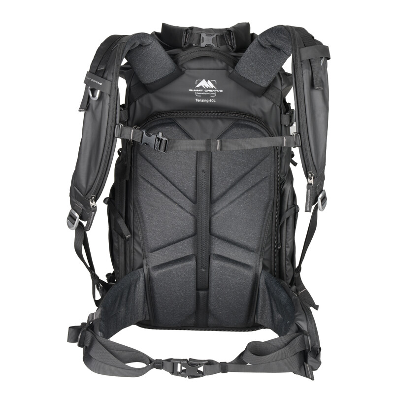 Summit-Creative Tenzing Rolltop Backpack 40l black