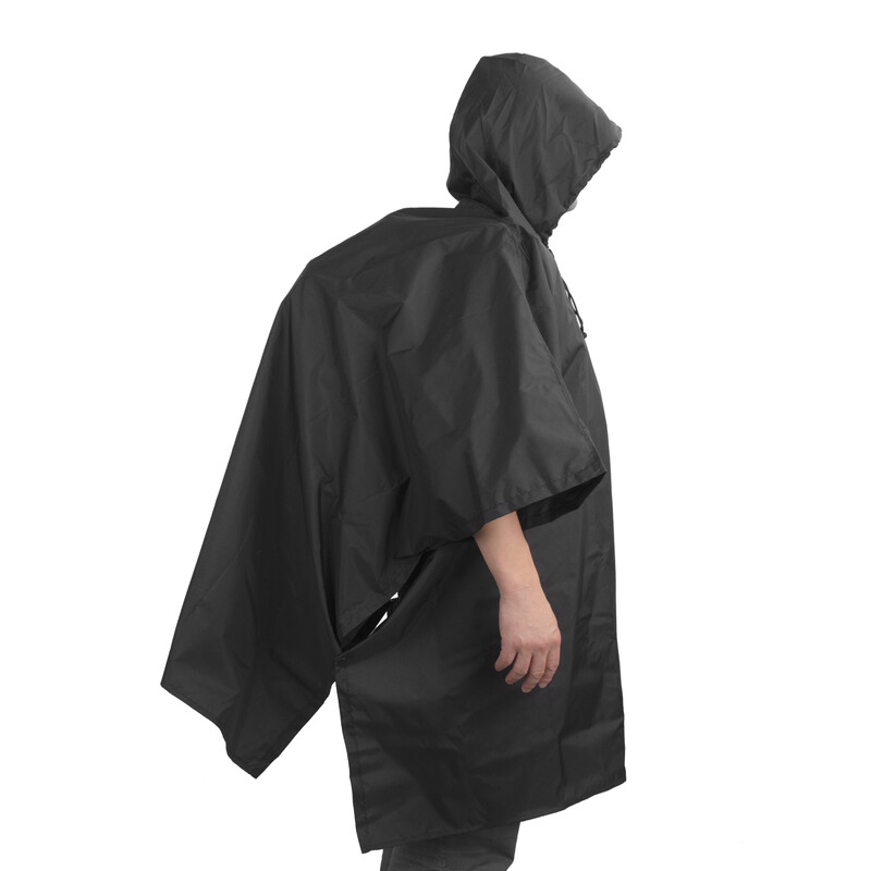 Summit-Creative Regenponcho schwarz